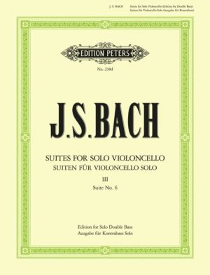 6 Solo Violoncello Suites BWV 1007-1012 Vol.3