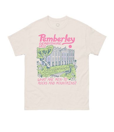 Jane Austen's Pride and Prejudice - Pemberley Unisex T-Shirt Small
