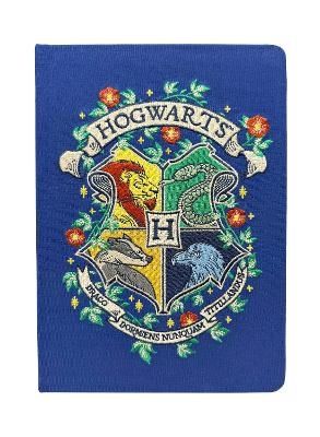 Harry Potter: Hogwarts Crest Embroidered Journal