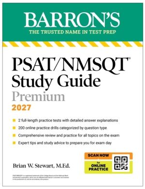 PSAT/NMSQT Premium Study Guide, 2027: 2 Practice Tests + Comprehensive Revi