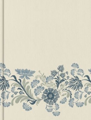 Csb Notetaking Bible, Large Print Edition, Cream Floral Cloth over Board