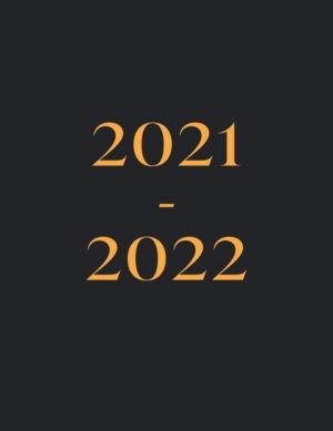 2021-2021 Diary - Week To View Academic Year Weekly and Monthly Planner Fro