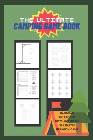 Ultimate Camping Game Book - Classic 2 players pen and paper games activity
