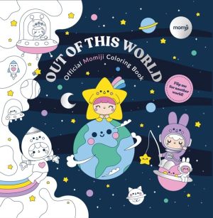 Official Momiji Coloring Book - 2-in-1 Kawaii Art Book Featuring Cute Colle