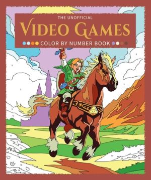 Unofficial Video Games Color by Number Book