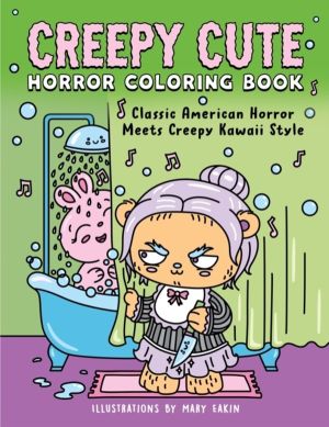 Creepy Cute Horror Coloring Book - The Perfect Halloween Colouring Book for