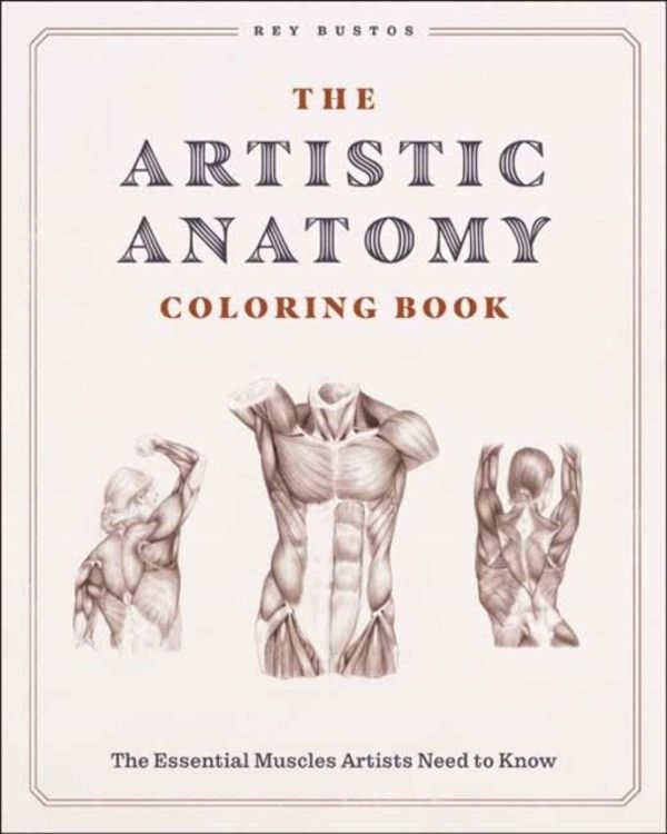 Artistic Anatomy Coloring Book - The Essential Muscles Artists Need to Know