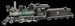 Wild West 2-6-0 Locomotive (4 ark)