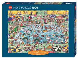 Cartoon Blachon Cool Down!, Pussel, 1000 bitar, Heye