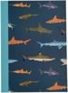 A6 notebook - Sharks