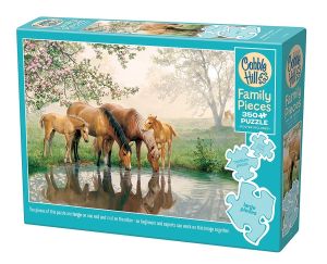 Horse Family, Pussel, 350 bitar, Cobble Hill