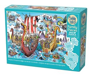 Viking Voyage, Pussel, 350 bitar, Cobble Hill