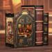Miniature Book Nook: Count Cat's Study