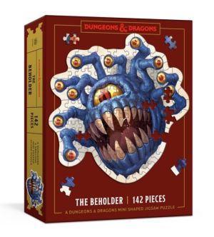 Dungeons & Dragons Mini Shaped Jigsaw Puzzle: The Beholder Edition - 142-Pi