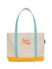 Beach Reads Zippered Boat Tote
