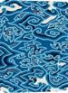 Batik 'Blue Clouds' Lined Hardcover Journal - Blank Notebook with Ribbon Bo
