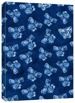 Shibori Indigo Butterflies Dotted Paperback Journal - Blank Notebook with P