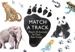 Match a Track - Match 25 Animals to Their Paw Prints