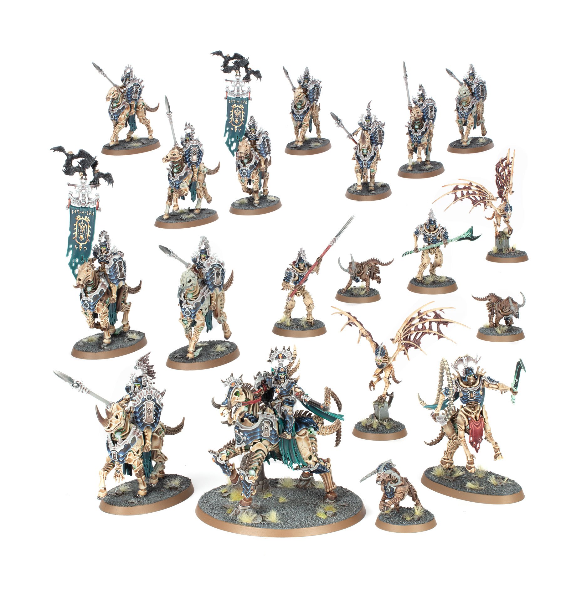 Spearhead: Ossiarch Bonereapers – Kavalos Vanguard