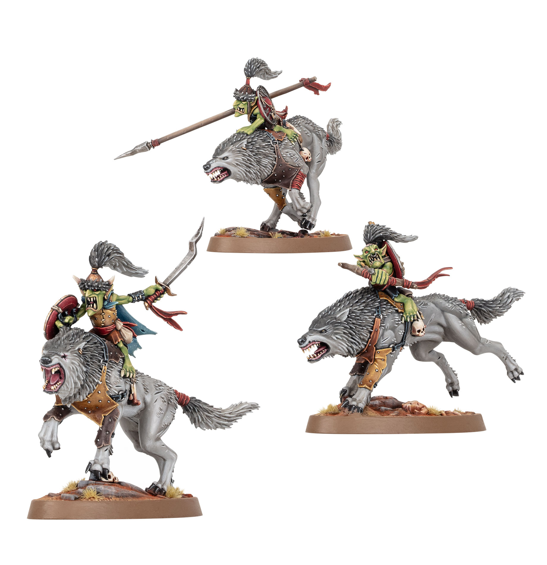 Snarlboss and Wolfgit Retinue